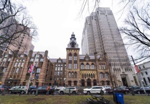 Photo of City Hall from the New Haven Green